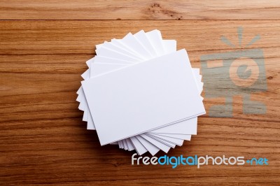 Business Card Stock Photo