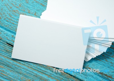 Business Cards Stock Photo