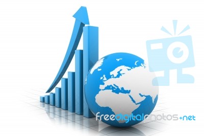 Business Chart Stock Image