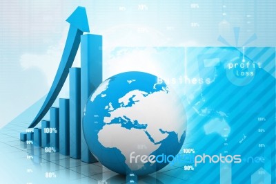 Business Chart Stock Image