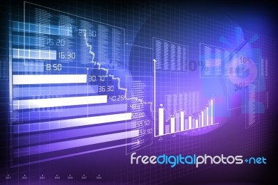 Business Chart Stock Image