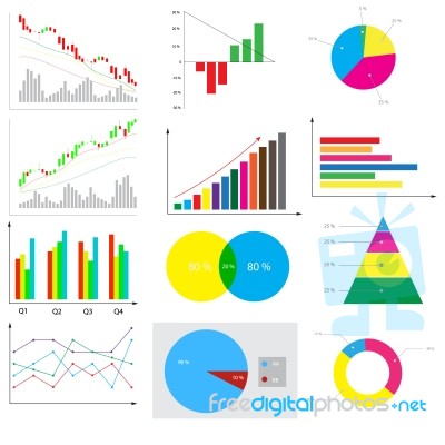 Business Chart And Graph Stock Image