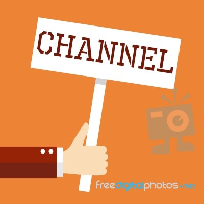 Business Concept, Channel Stock Image