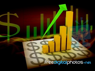 Business Concept Dollar Stock Image