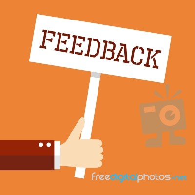 Business Concept, Feedback Stock Image