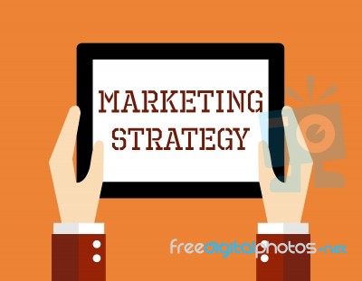 Business Concept, Marketing Strategy Stock Image