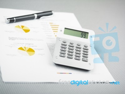 Business Data Analyse Stock Photo