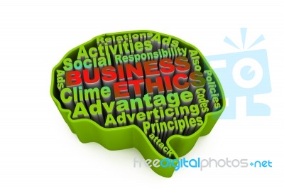 Business Ethics Stock Image