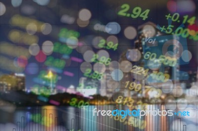 Business Finance Background Stock Photo