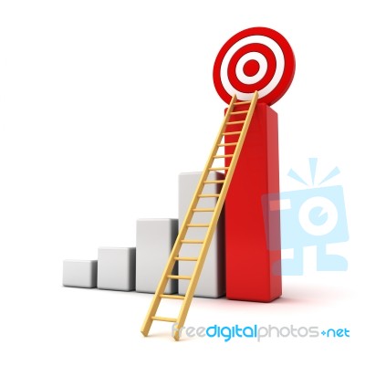 Business Goal Concept Stock Image