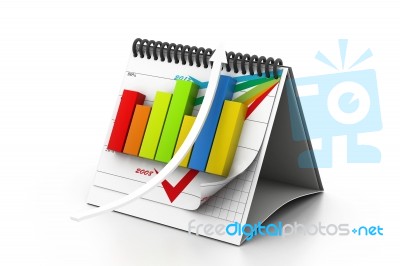 Business Graph Stock Image