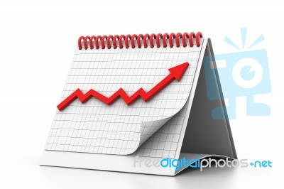 Business Graph Stock Image