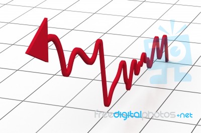 Business Graph Stock Image