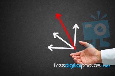 Business Graph Stock Image