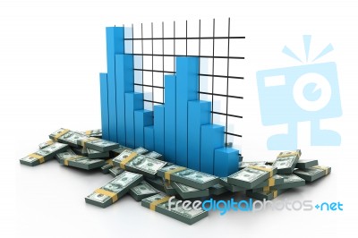 Business Graph Stock Image