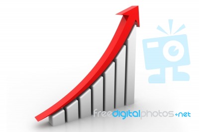 Business Graph Stock Image