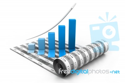 Business Graph Stock Image