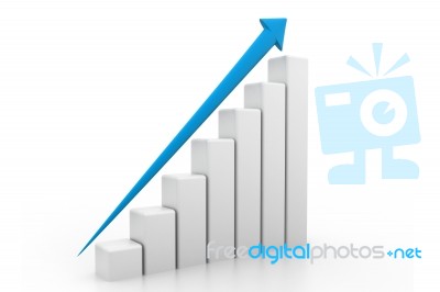 Business Graph Stock Image