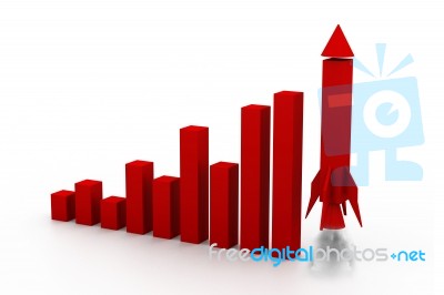 Business Graph Stock Image