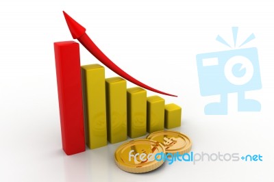 Business Graph Stock Image