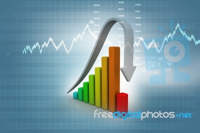 Business Graph Stock Image