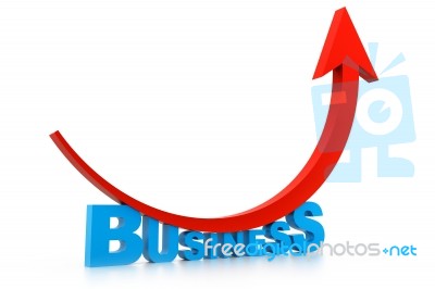 Business Graph Stock Image