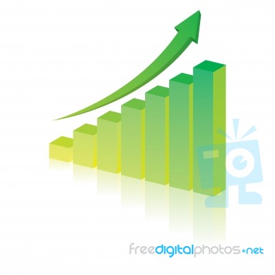 Business Graph Stock Image