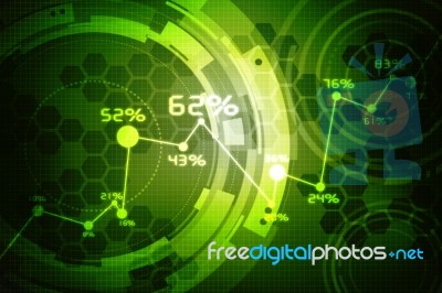 Business Graph Stock Image