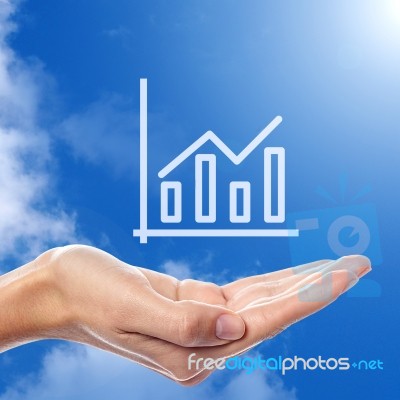 Business Graph Stock Photo