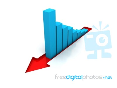 Business Graph  Stock Image