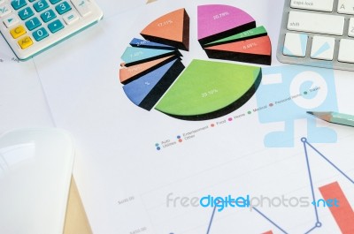 Business Graph Stock Photo