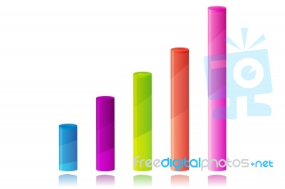 Business Graph Stock Image