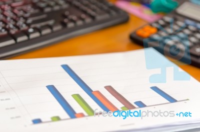 Business Graph Stock Photo