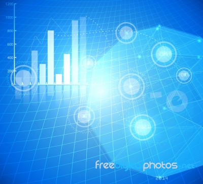 Business Graphs Concepts Stock Image