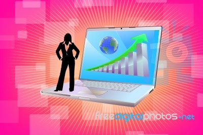 Business Growth Stock Image