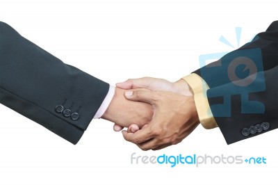 Business Handshake Stock Photo