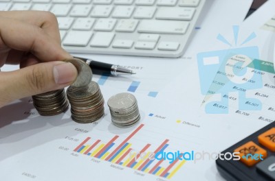 Business Investment Management Stock Photo