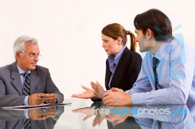 Business Meeting Stock Photo