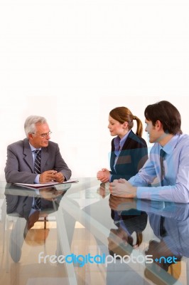 Business Meeting Stock Photo