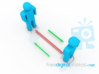 Business Negotiation Stock Image