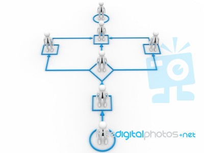 Business Network Stock Image