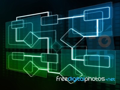 Business Network Stock Image