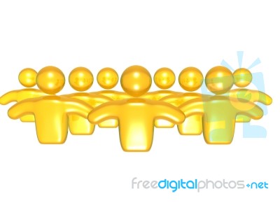 Business Network Stock Image