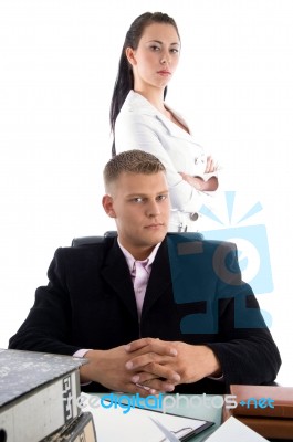 Business People at Office Stock Photo