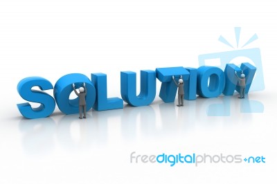 Business People Finding Solution Business Concept Stock Image