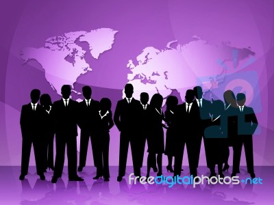 Business People Represents Meeting Teamwork And Professional Stock Image