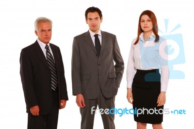 Business People Standing Stock Photo