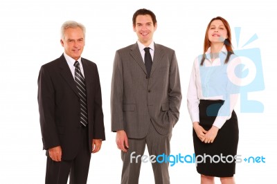 Business People Standing Stock Photo