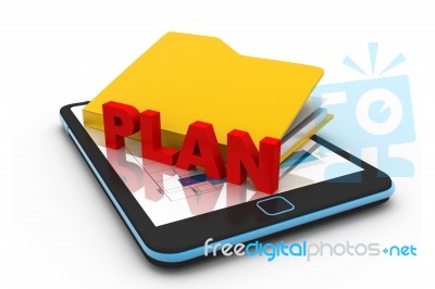 Business Plan Stock Image