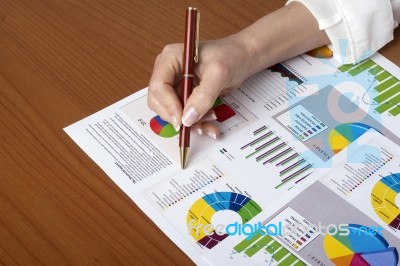 Business Plan Stock Photo